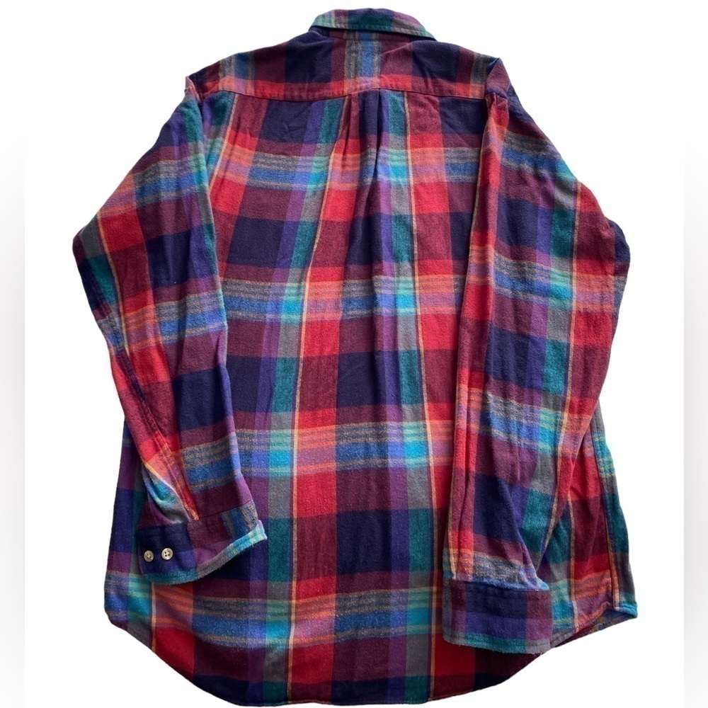 Peterborough Row rare vintage flannel size Large - Picture 2 of 11